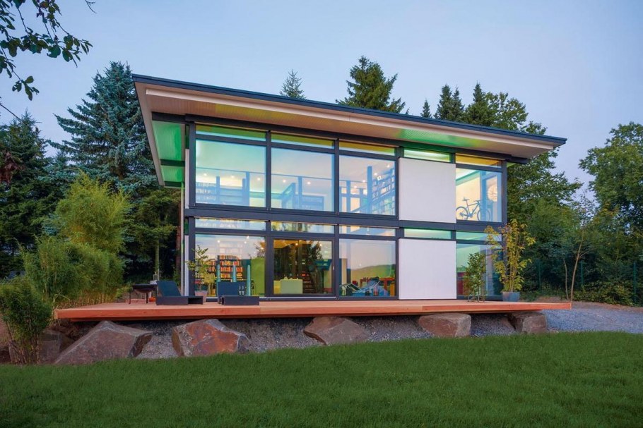 HUF haus с плоской крышей