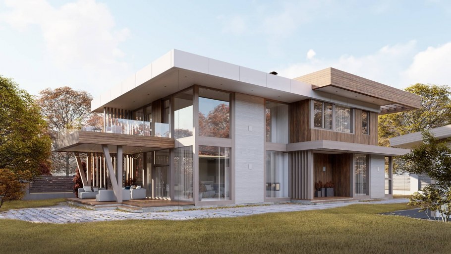 Современные немецкие коттеджи