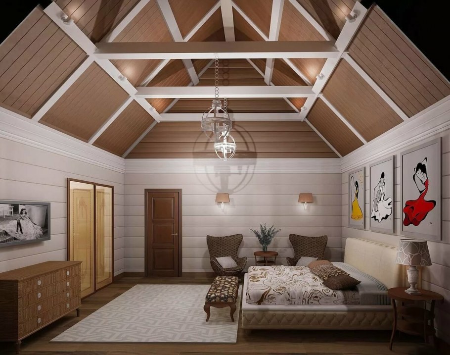 Маленький чердак на даче