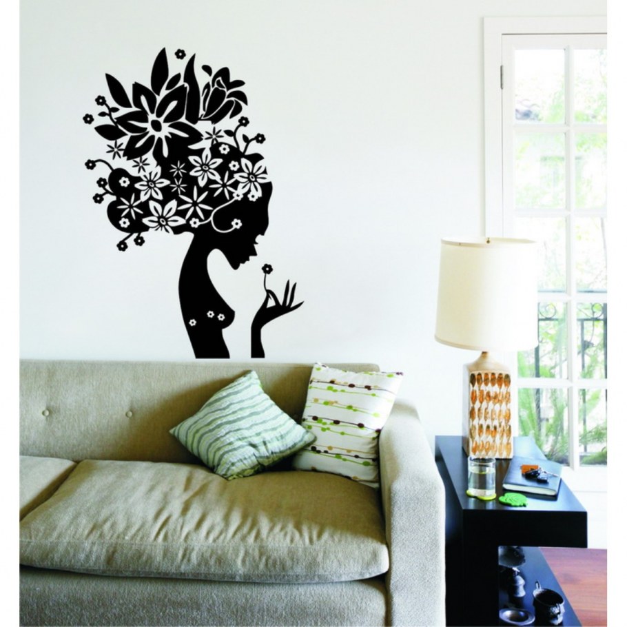 Трафарет на стену подростку