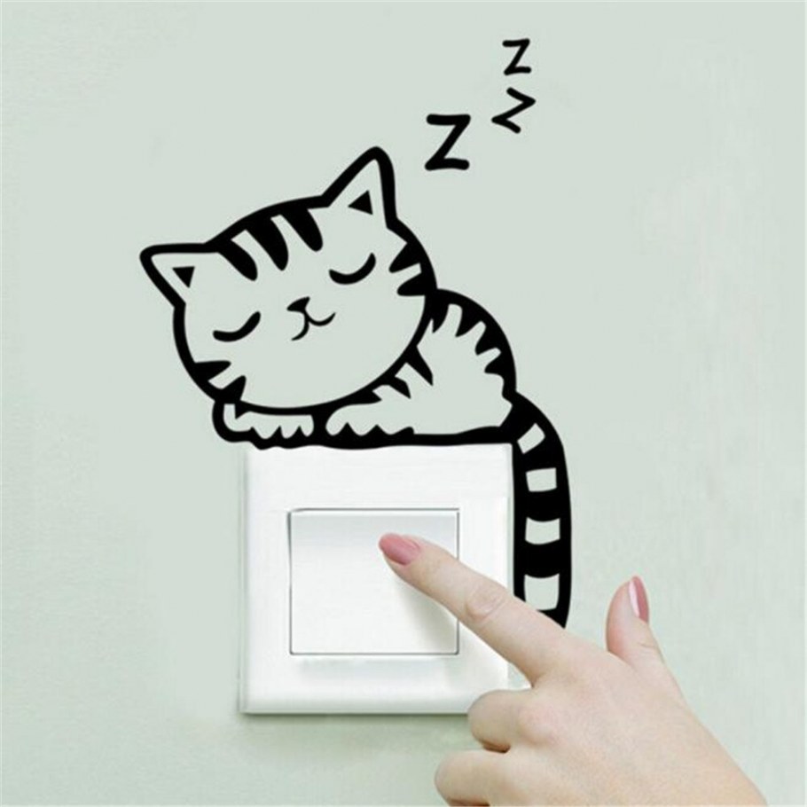 Наклейки для декора стен