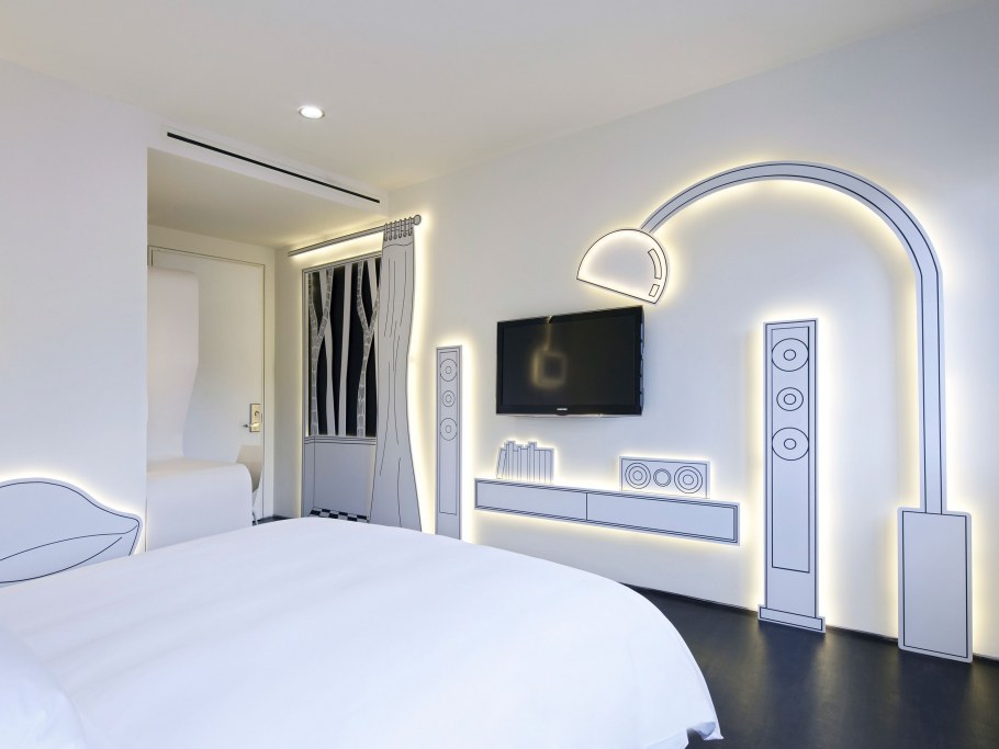 Неоновая комната