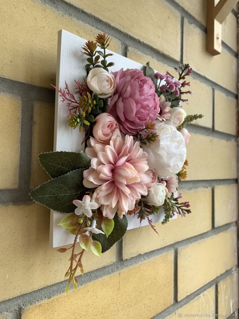 Цветочное панно