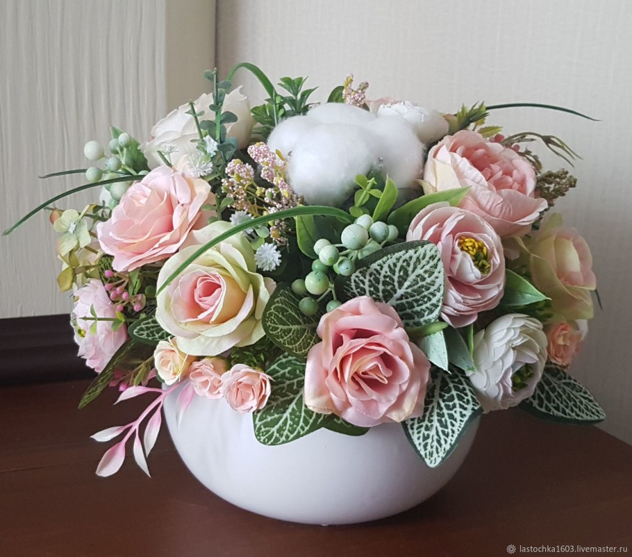 Интерьерные цветочные композиции