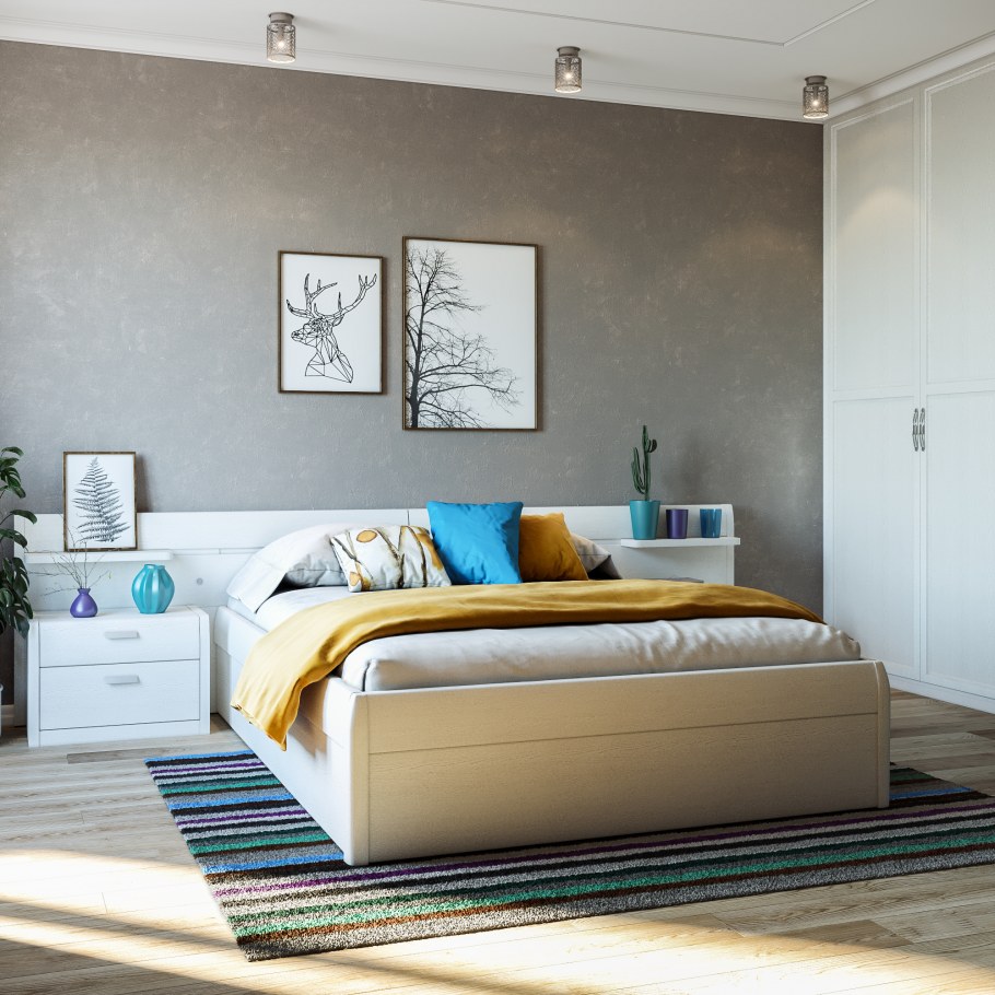 Кровать Белладжио лазурит 140