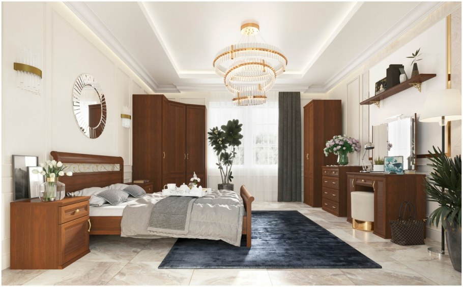 Спальня Белладжио лазурит