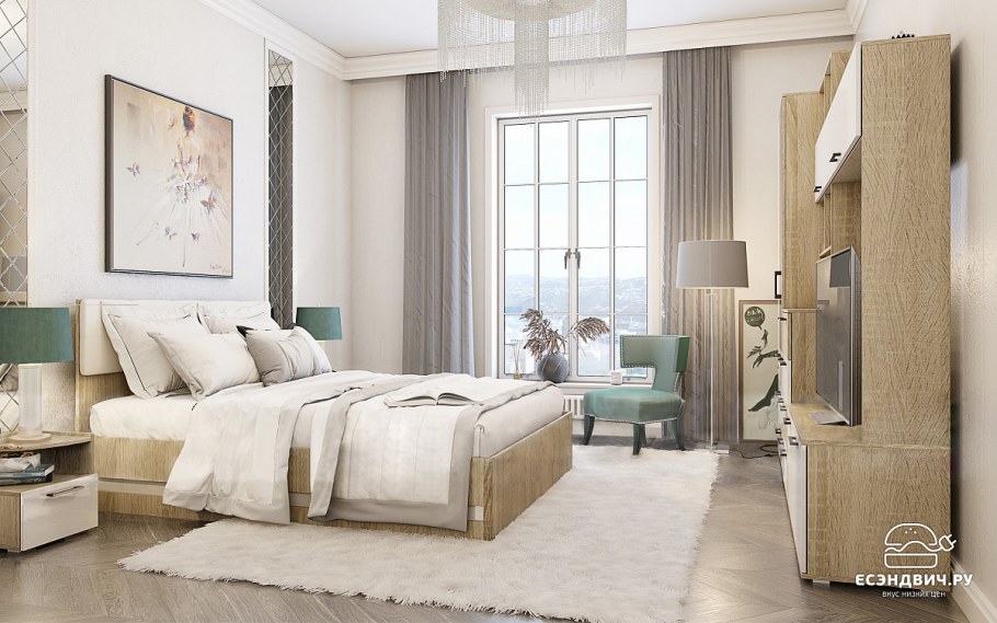 Спальня Магна лазурит