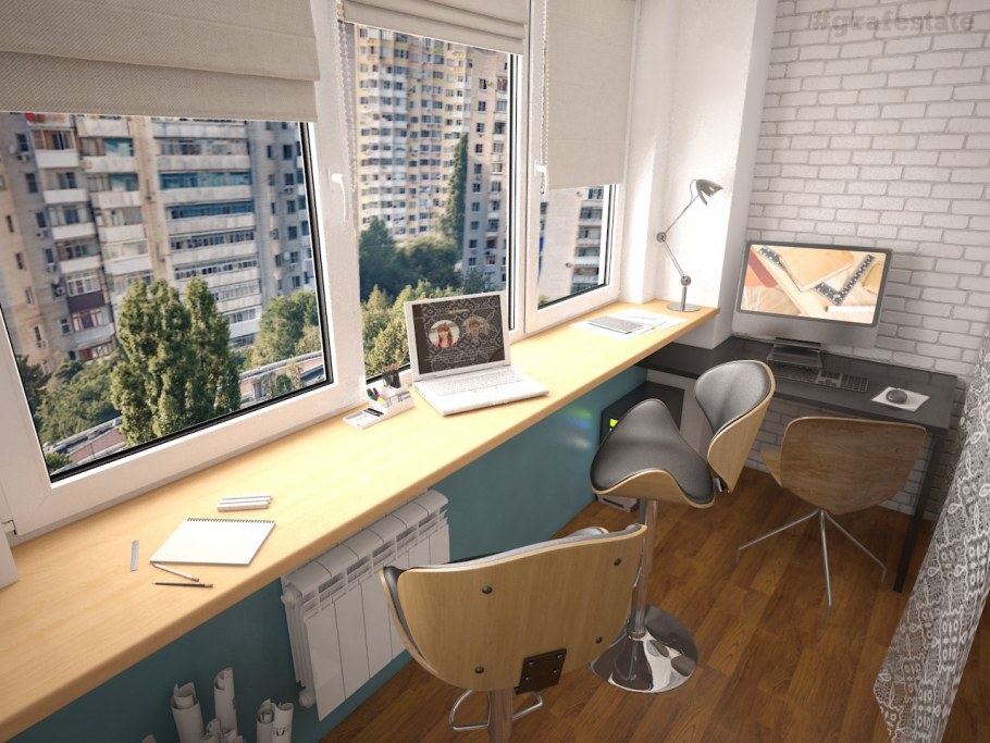 Подоконник барная стойка