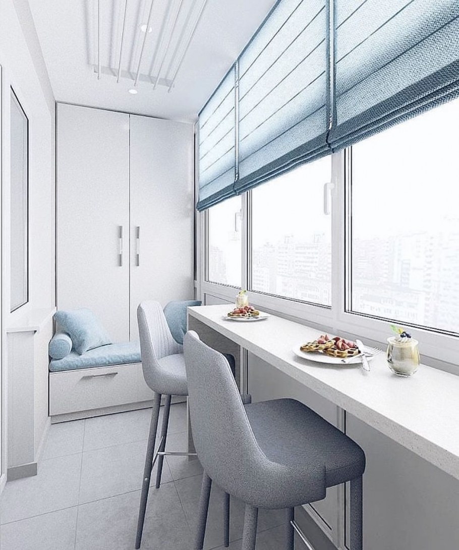 Переделка лоджии в кабинет