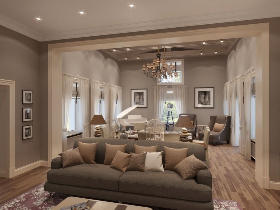 Подвесной светильник Неоклассика ар деко