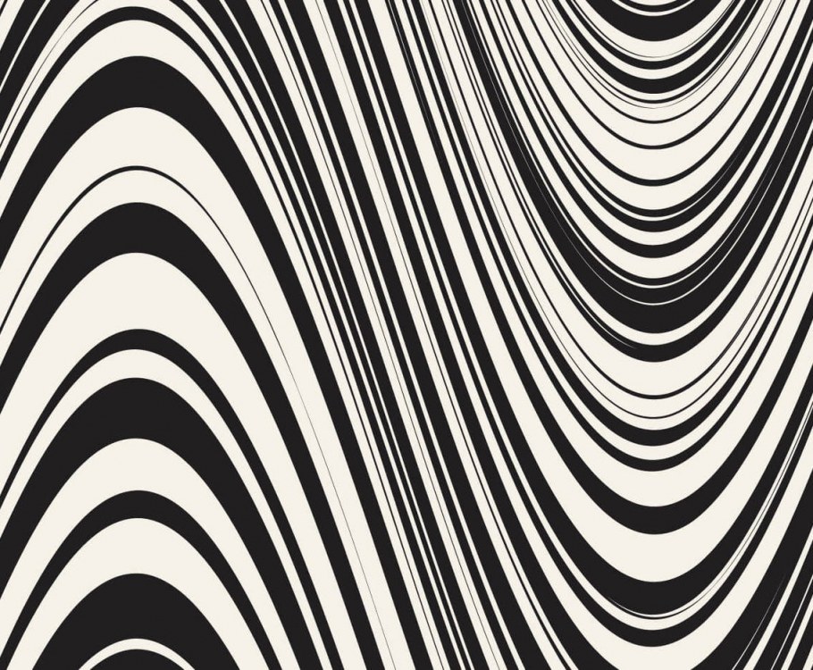 Паттерн волнистые линии