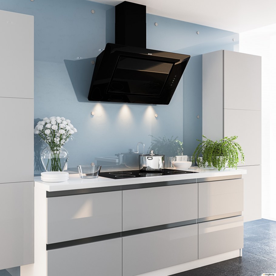 Каминная вытяжка Eleyus Venera a 750 90 BL