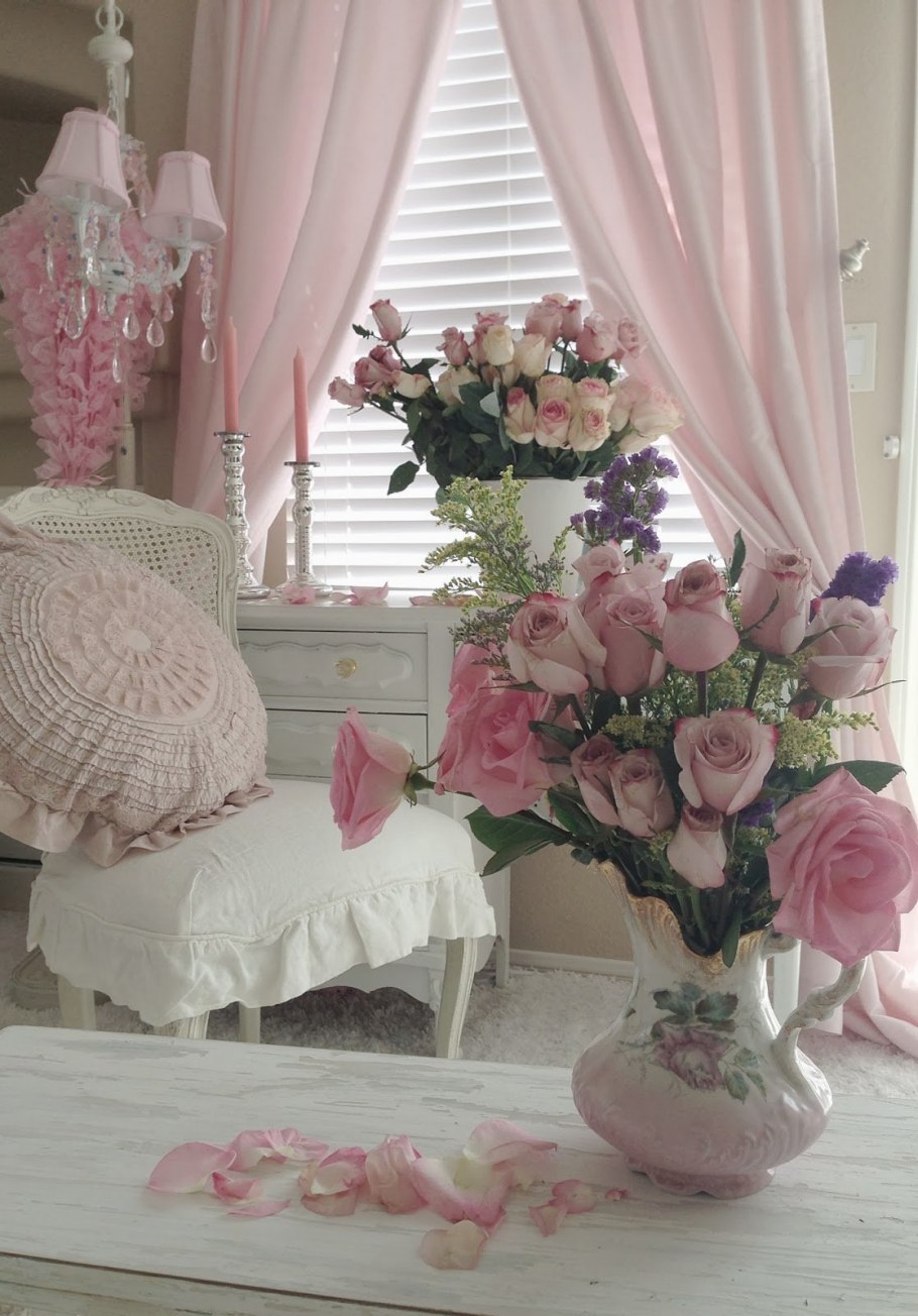 Букеты цветов шебби Шик