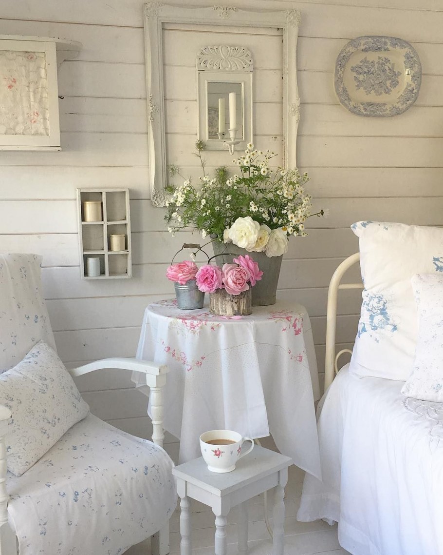 Шебби Шик цветы