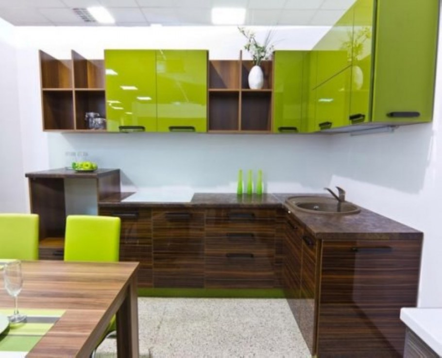 Фартук для зеленой кухни