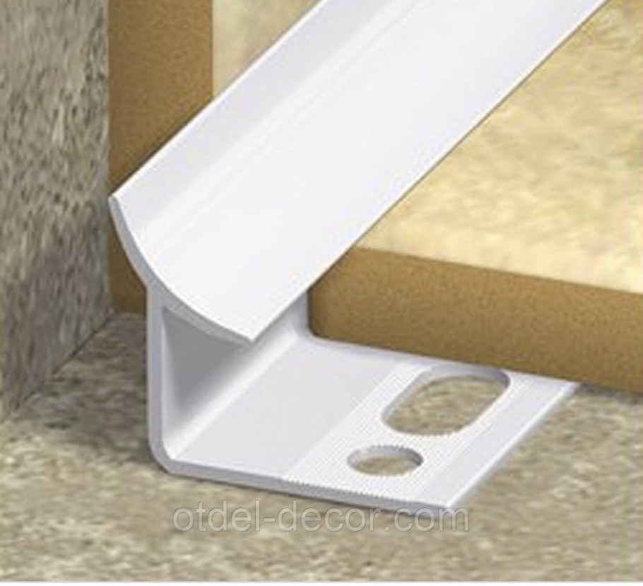 Профиль для плитки алюминиевый наружный 10 мм