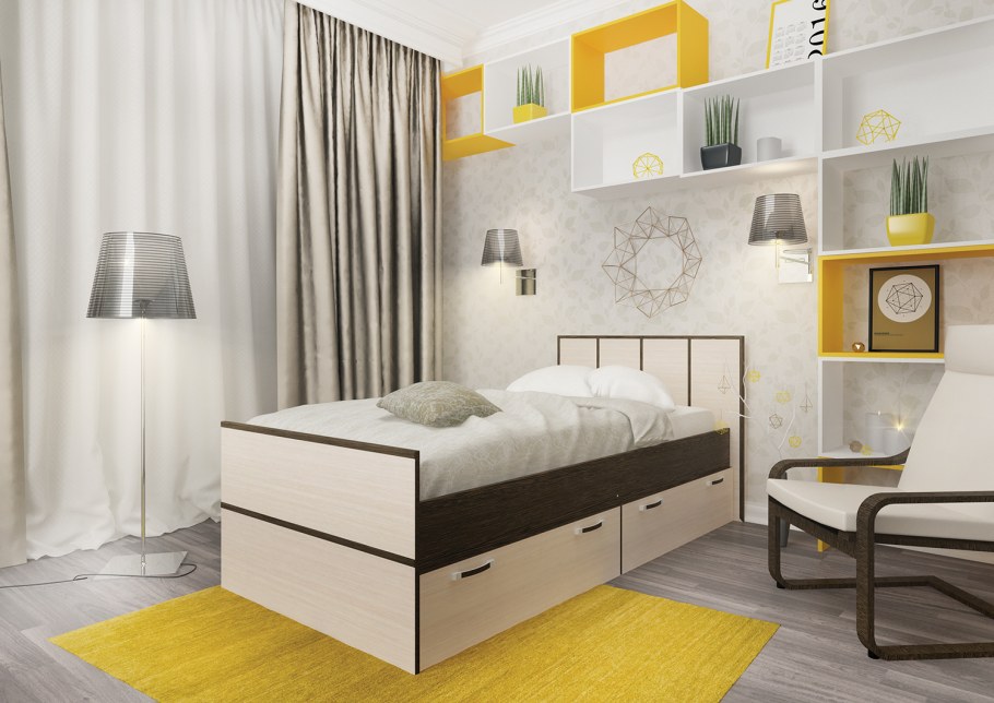 Кровать Dreamline Эдем 1 бук