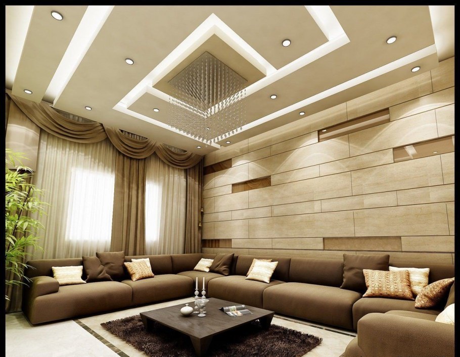 Современный стиль гостиной