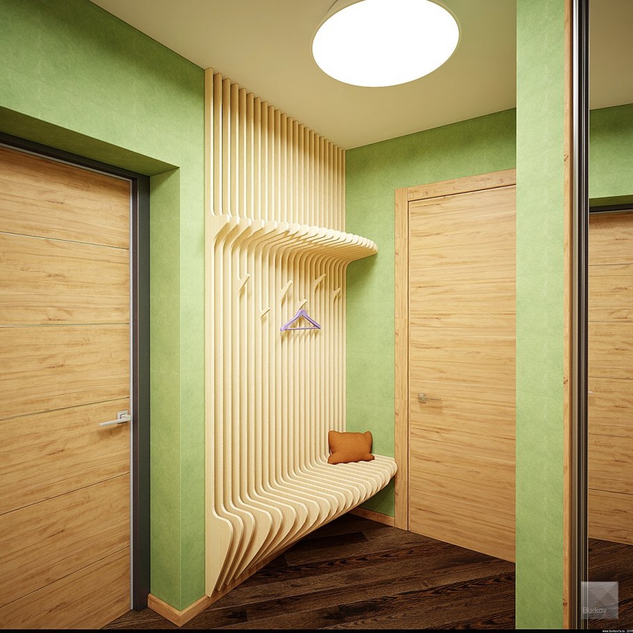 Вешалка для одежды pianotab