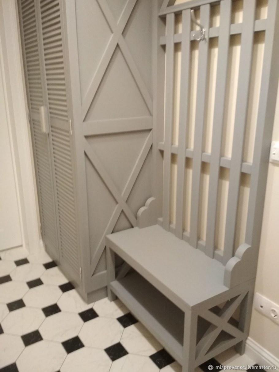 Реечная прихожая