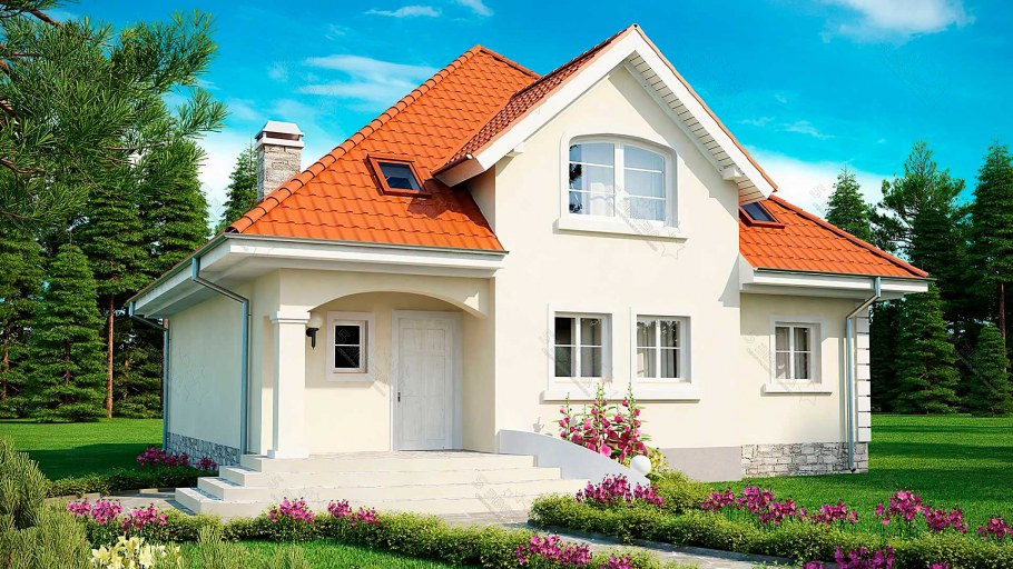 Проект z500 с мансардой