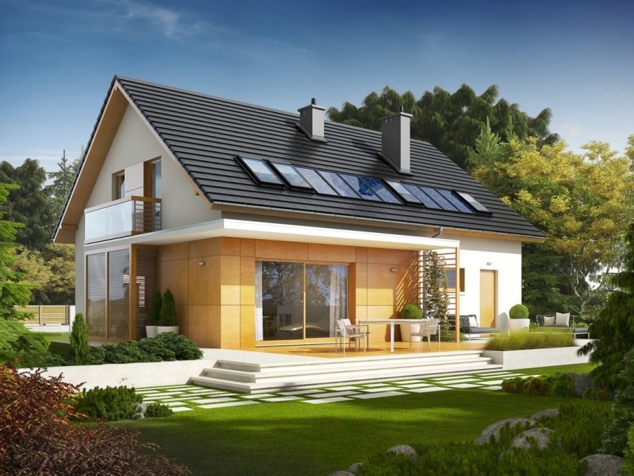 Проекты мансардных домов