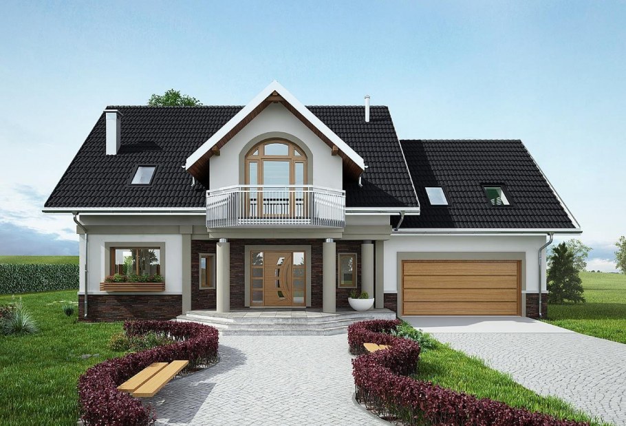 Проекты мансардных домов