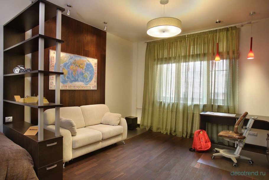 Обстановка маленькой однокомнатной квартиры
