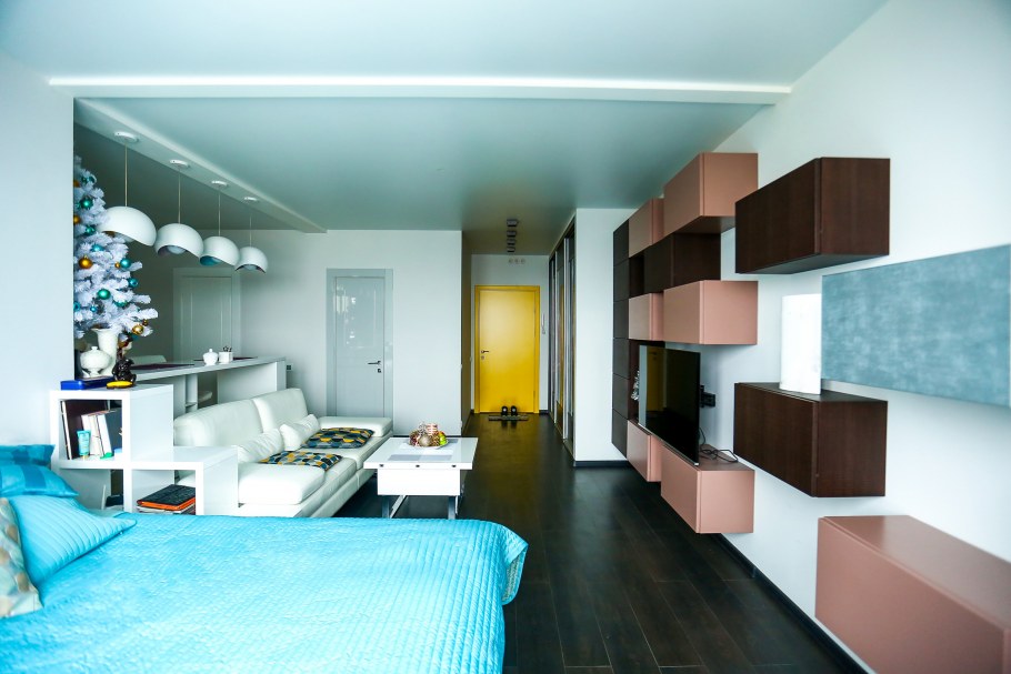 Дизайнерская обстановка квартиры