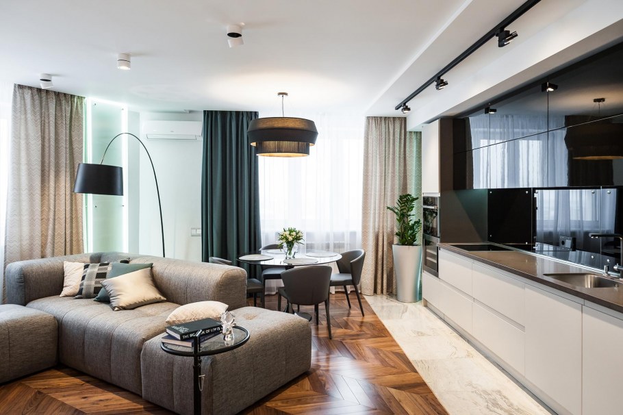 Контемпорари стиль в интерьере