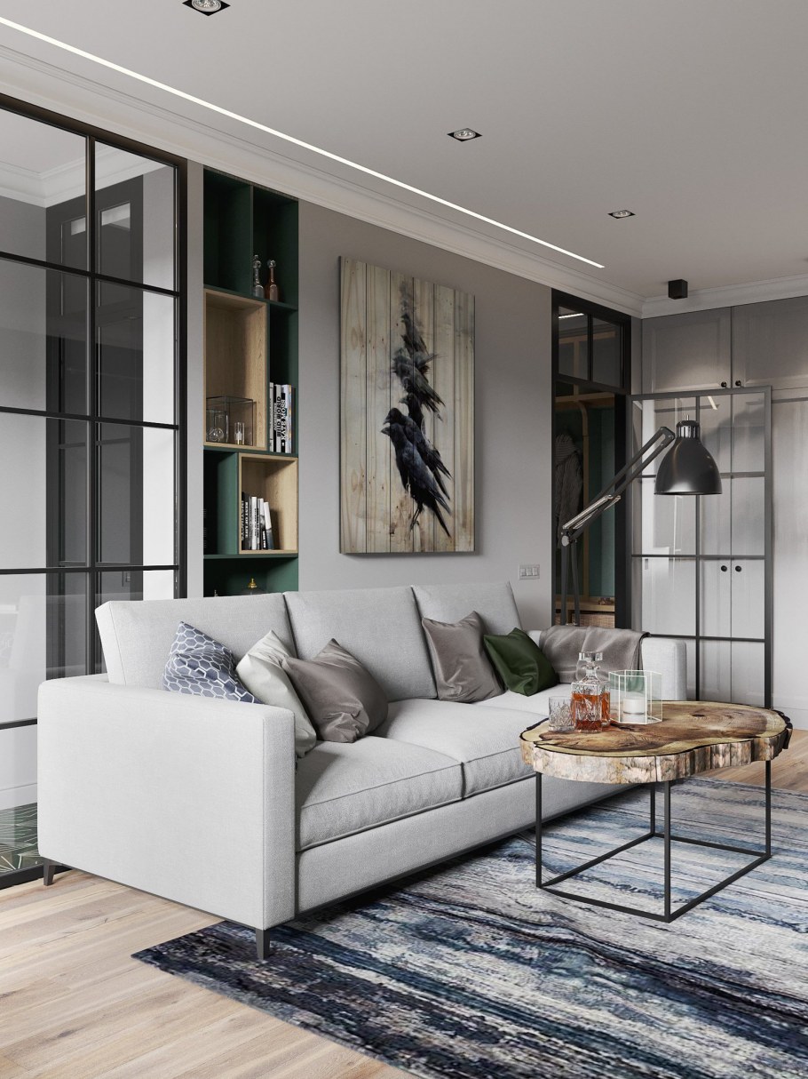 Стильный современный интерьер