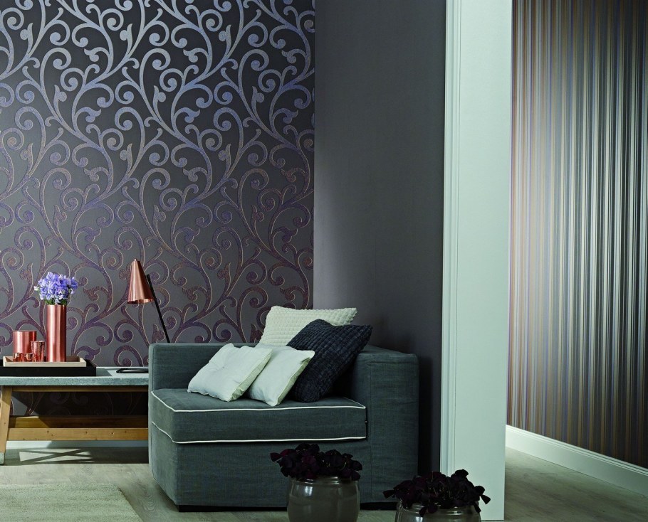 Обои Marburg ornamental Home XXL В интерьере