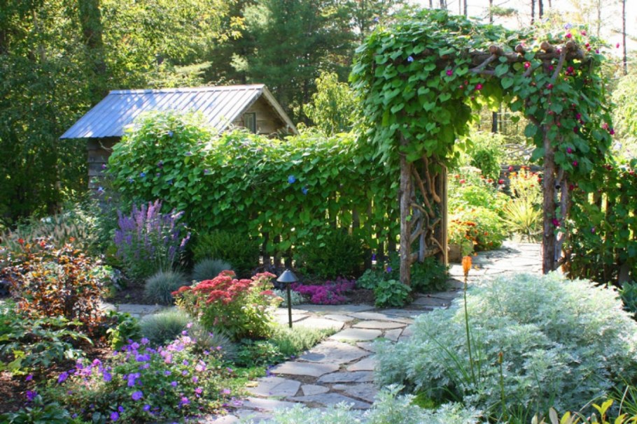 Ландшафт маленького сада