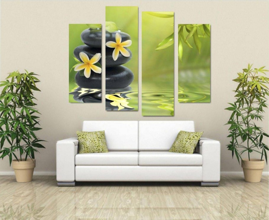 Картины триптихи для интерьера гистиной с темными обоямисиреневый