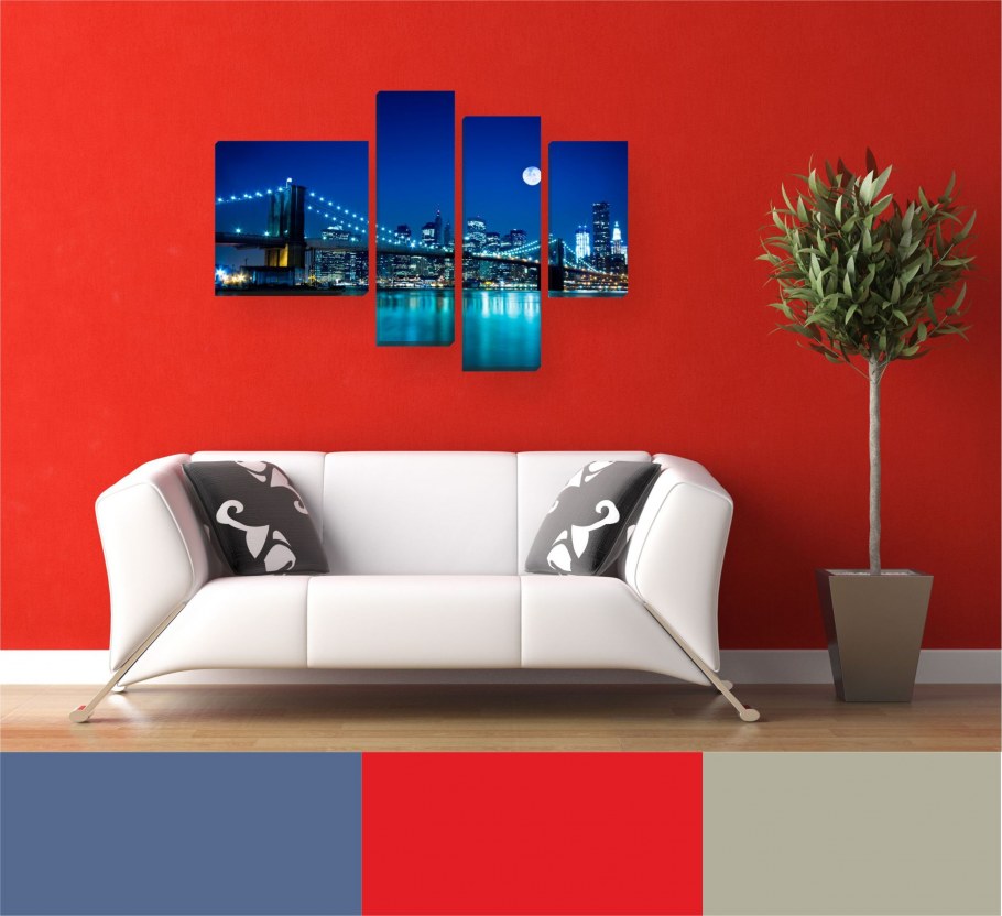 Триптих из 4 картин