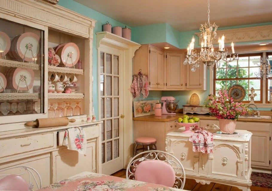 Shabby Chic стиль в интерьере