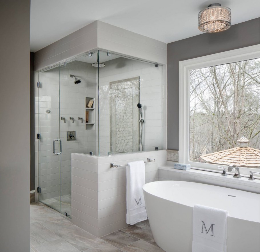 Душевая в стиле Модерн