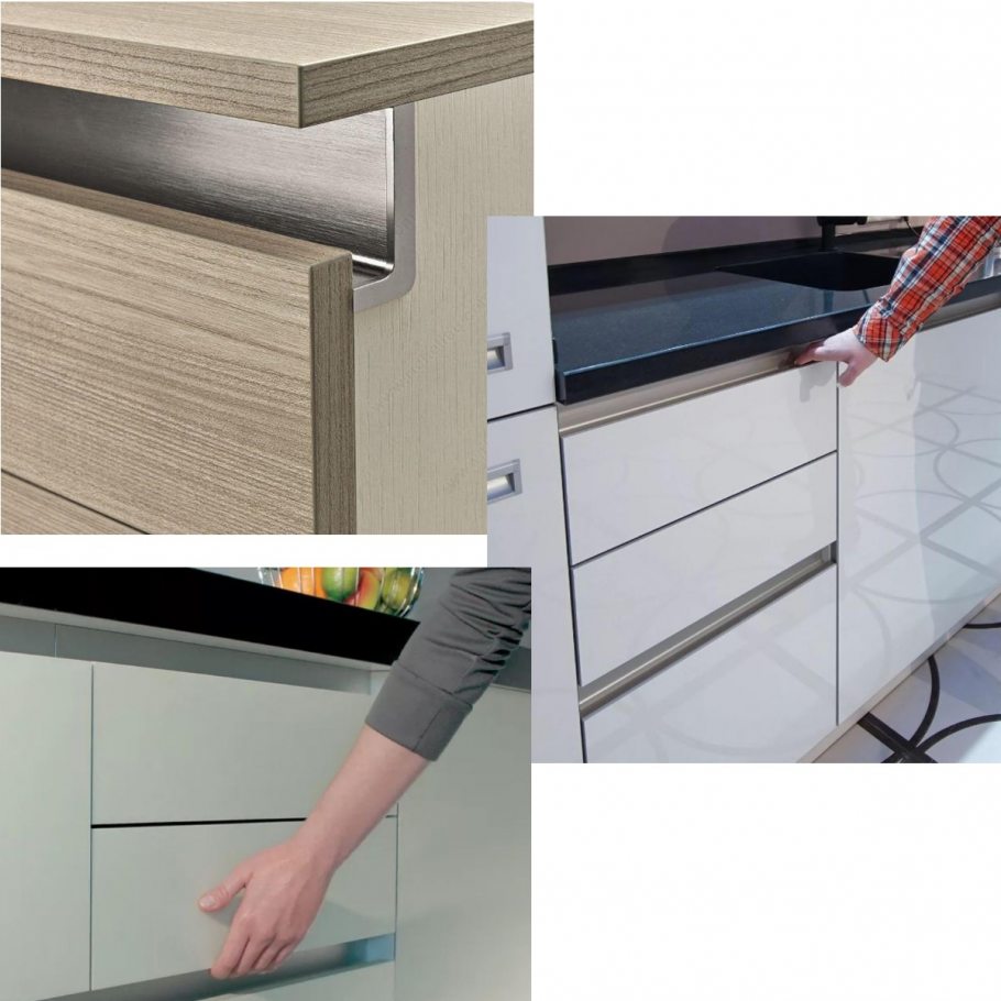 Кухня без ручек