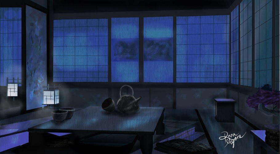 Аниме комната спальня