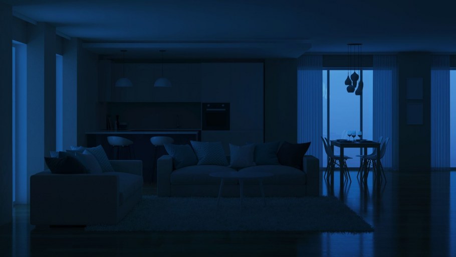 Интерьер гостиная аниме