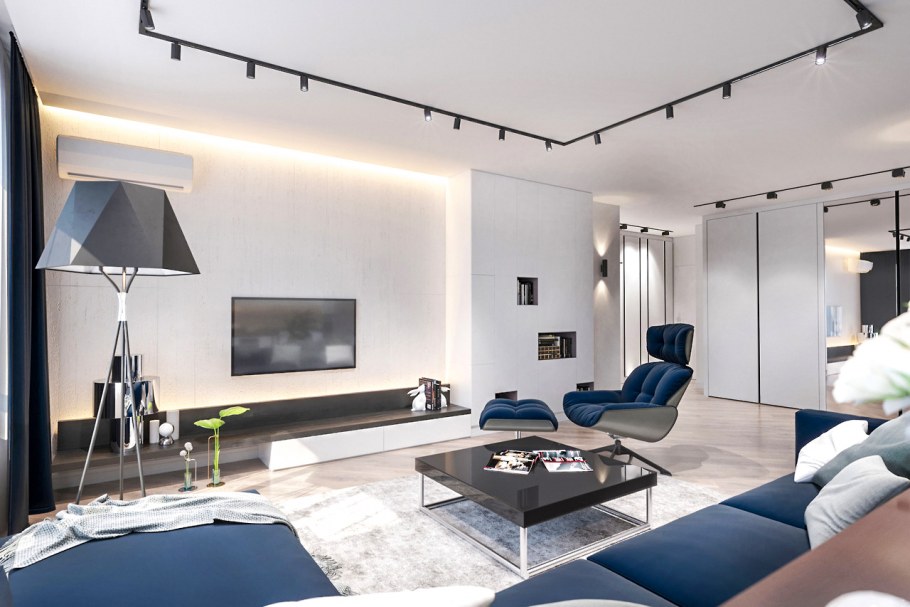 Освещение в гостиной