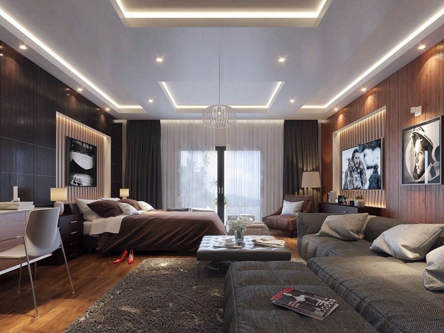 Освещение в гостиной