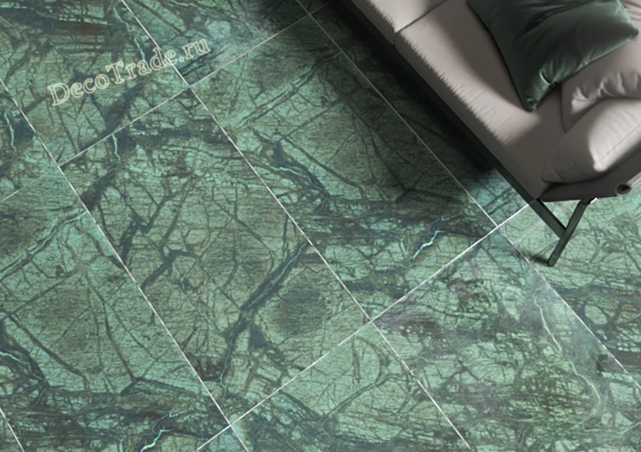 Verde India мрамор столешница