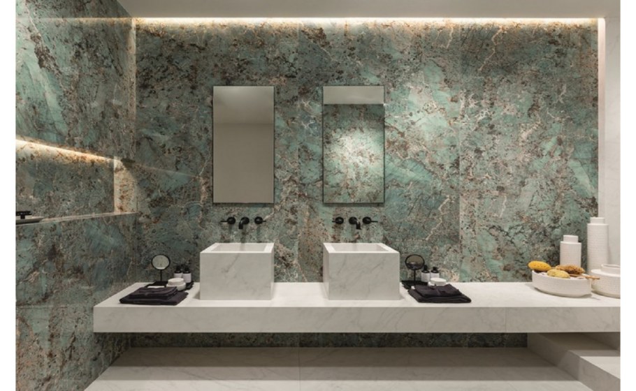 Плитка керамическая Уралкерамика малахит пг1мх101 зеленая