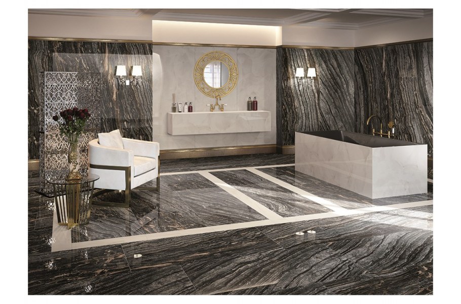 Плитка Гексагон в туалете