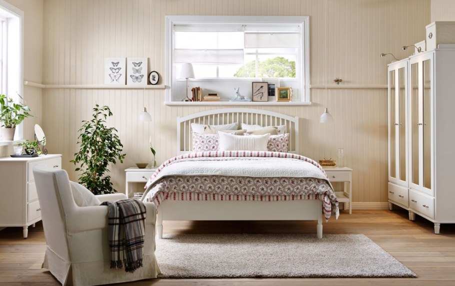 ПАКС гардероб угловой белый