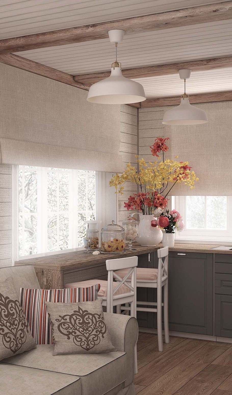 Дом в стиле Сканди