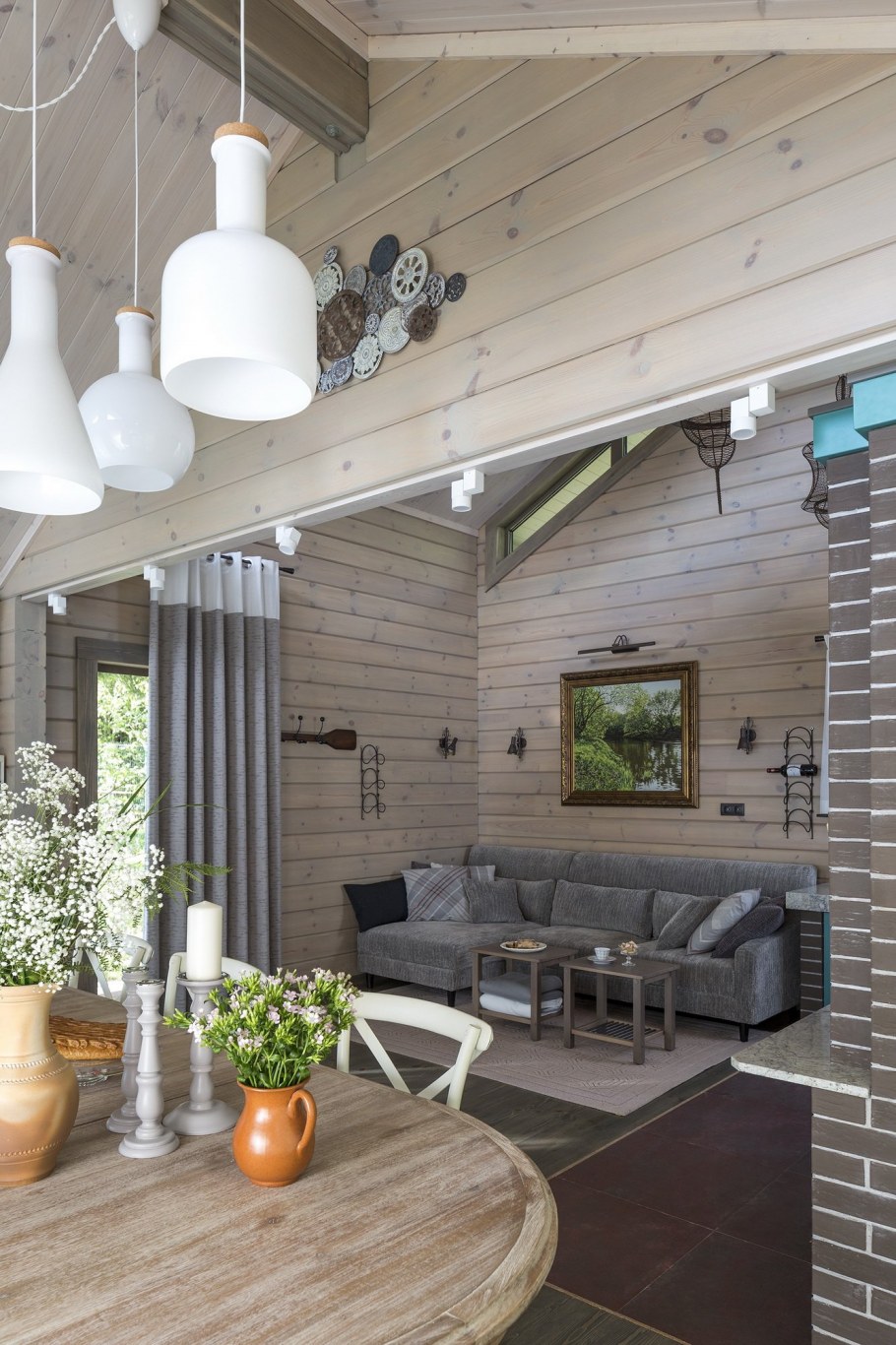 Интерьер коттеджа в скандинавском стиле