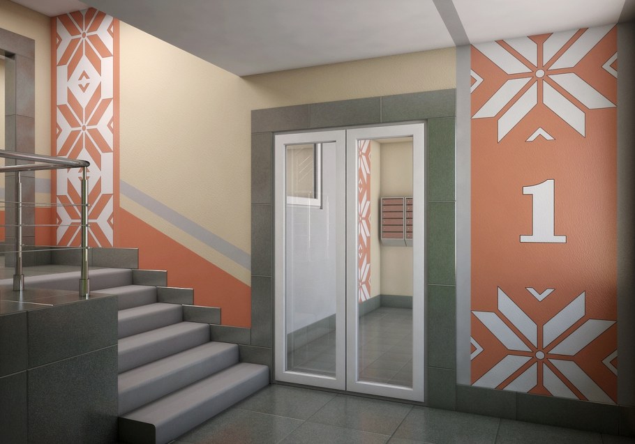 Отделка подъезда