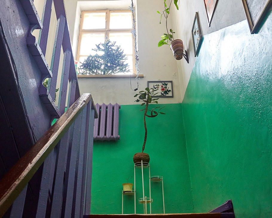 Красивый подъезд